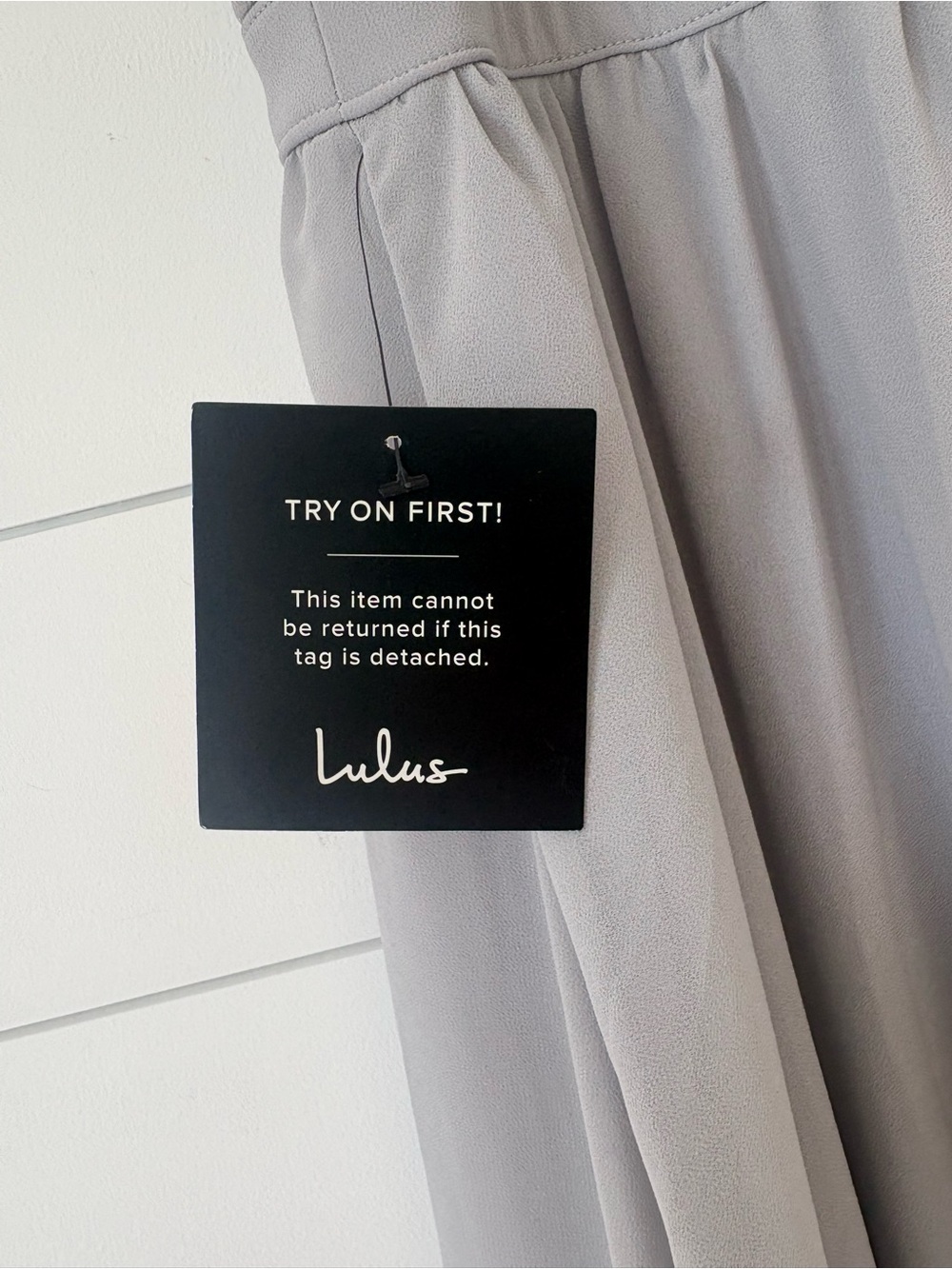 Lulus Air of Romance Gray Maxi Dress Size M NWT Bridesmaid Formal Wedding Guest - Picture 8 of 12